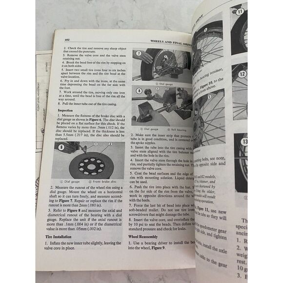 Clymer Honda All 750 Models 1969 - 1972 Service Repair Manual Paperback Handbook - Picture 9 of 11